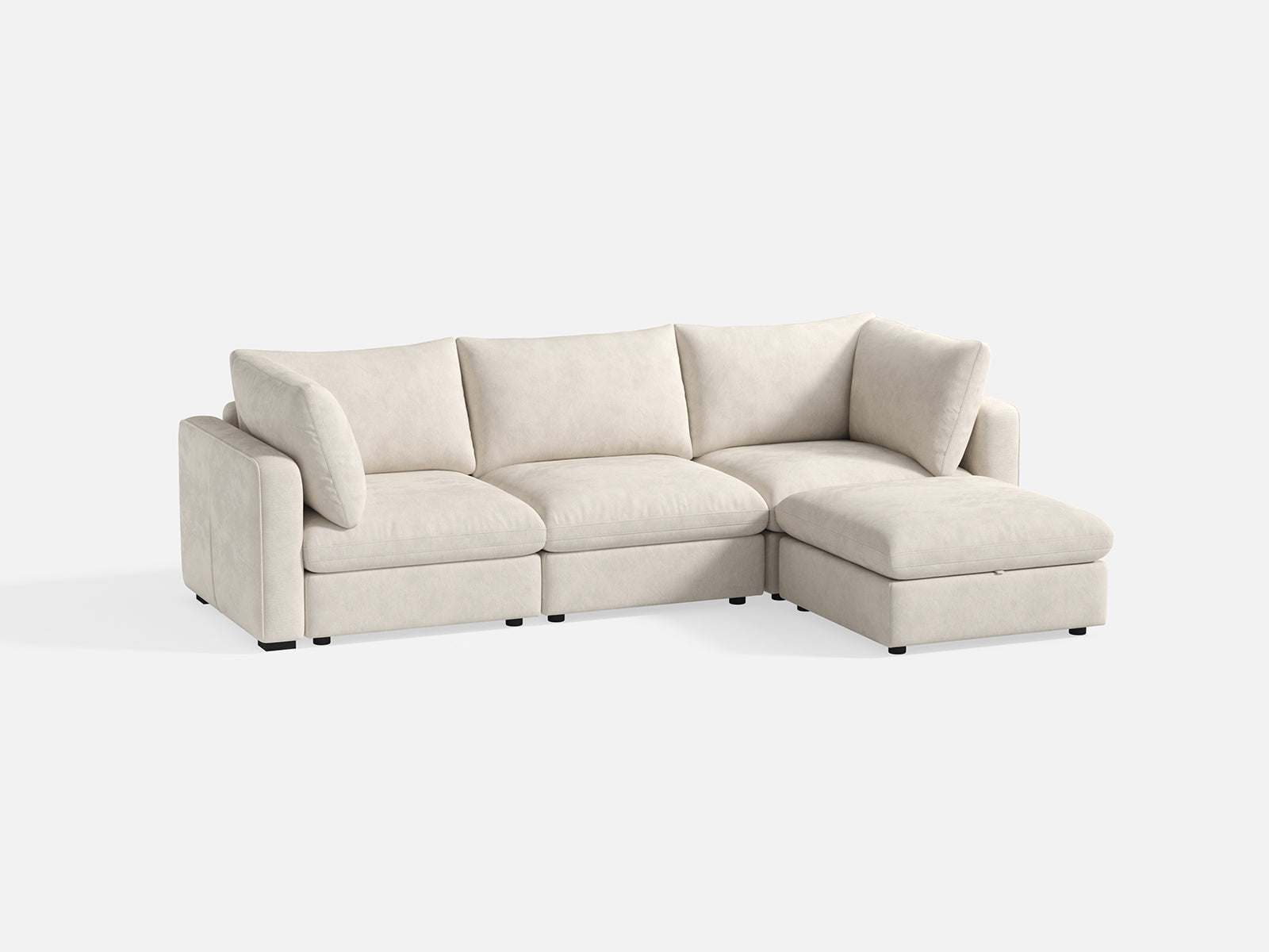 RUBIK V 3 Seats with Ottoman