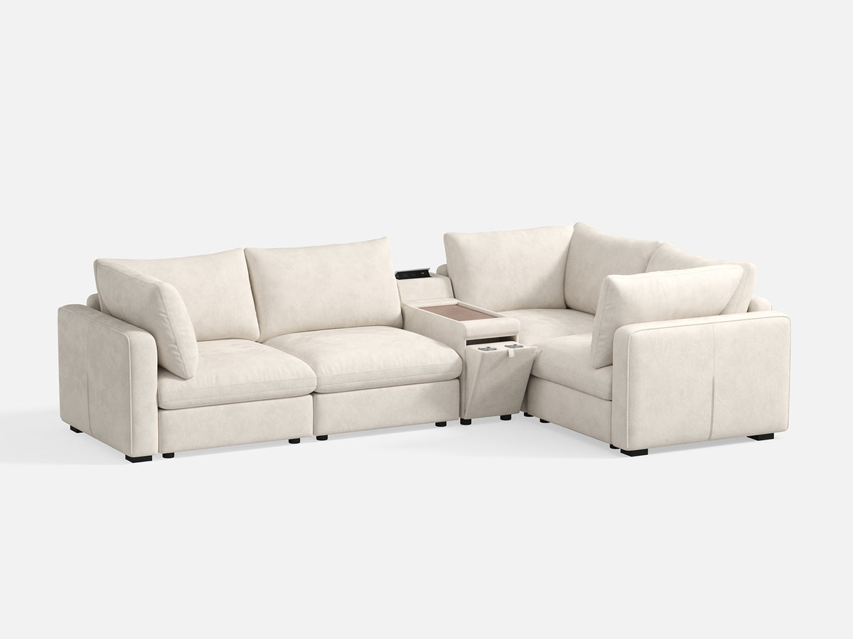 RUBIK V 3 Seats with Corner & Console