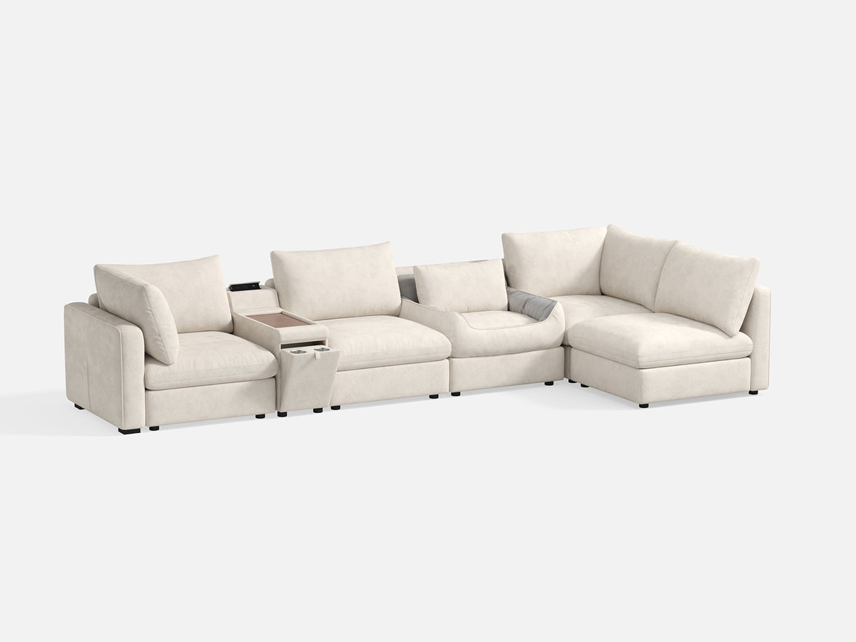 RUBIK V 5 Seats with Console & Pet Bed Module