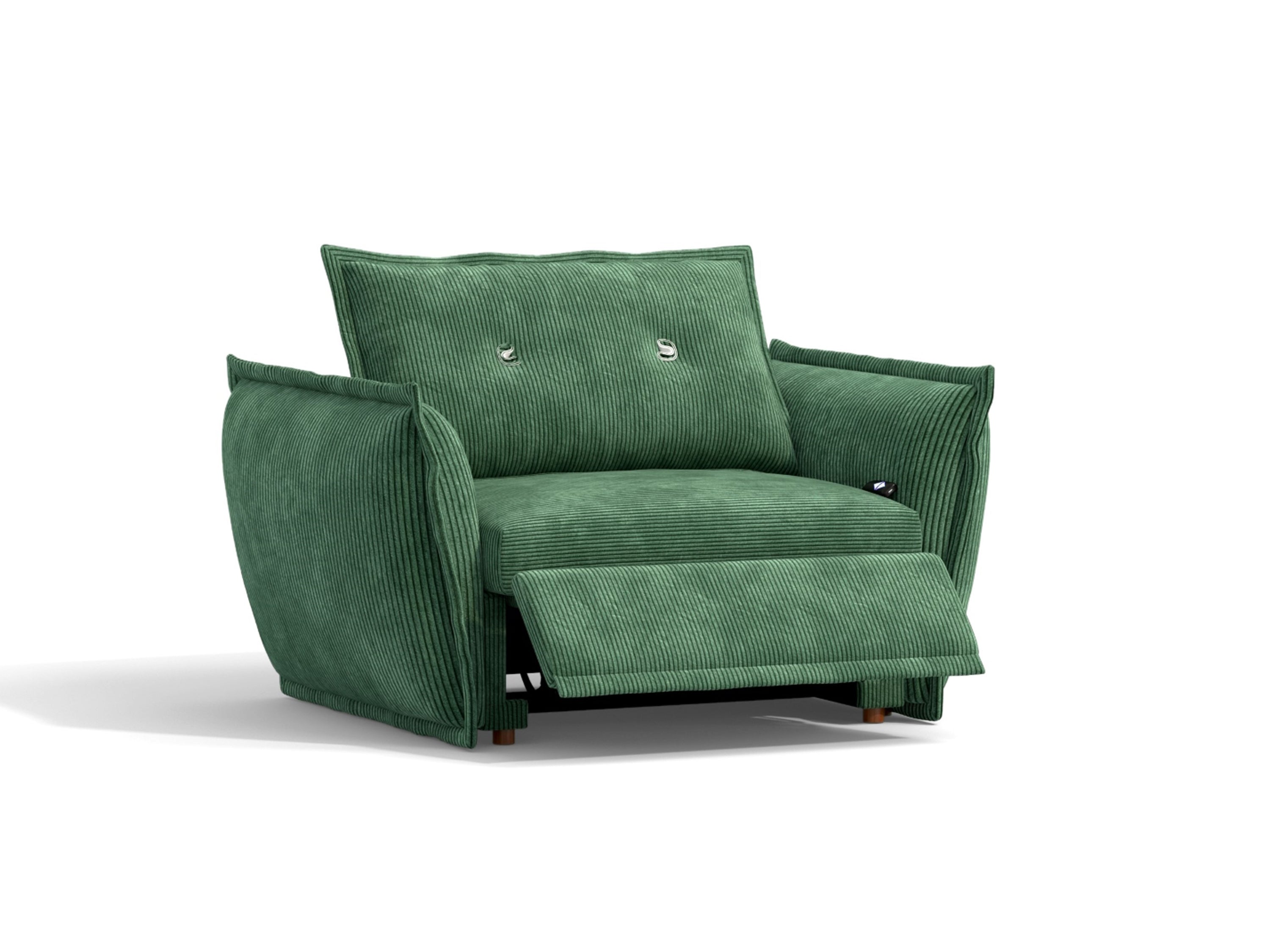 Moss store green recliner