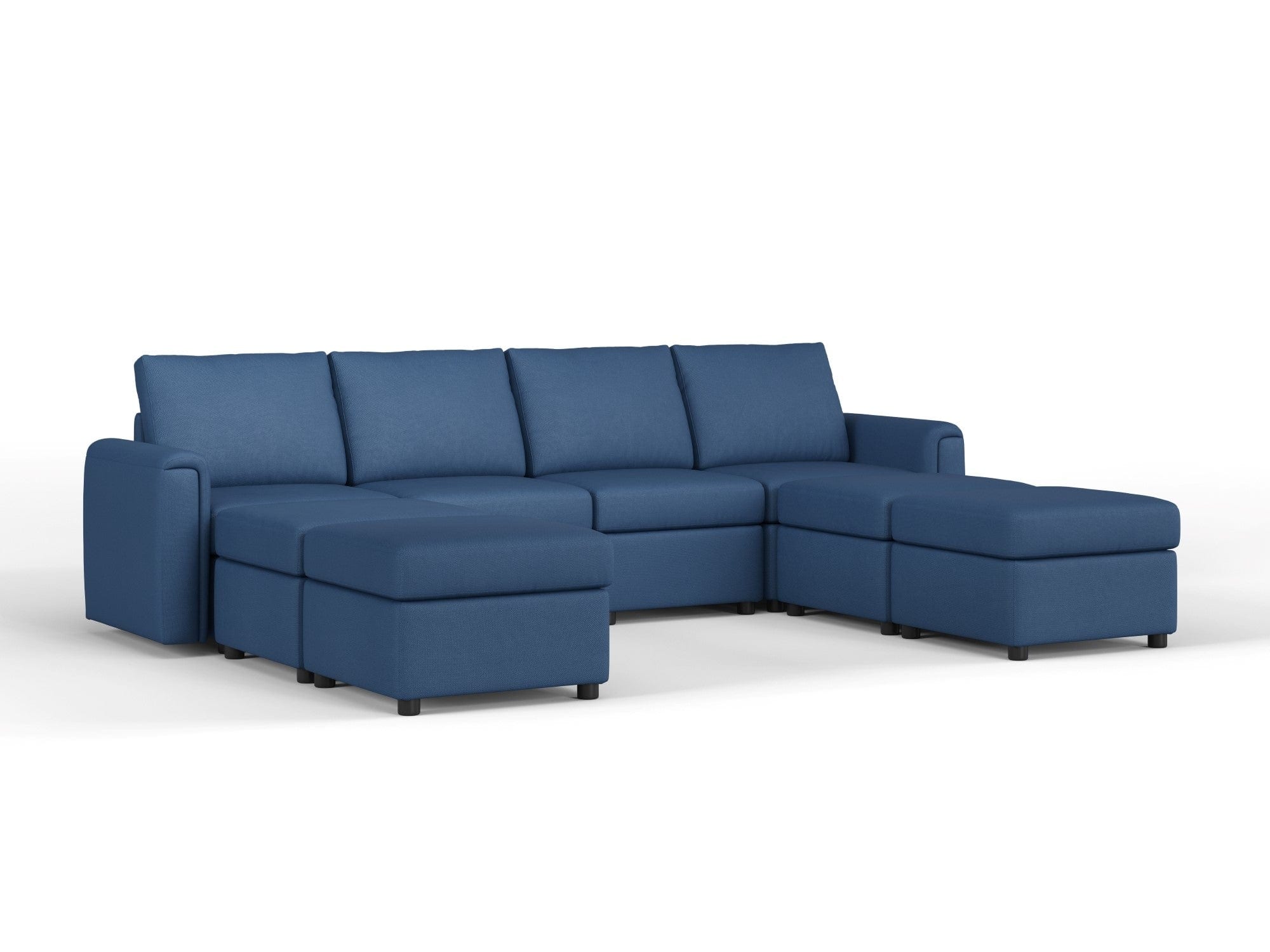 RUBIK I  4 Seats with 4 Ottomans