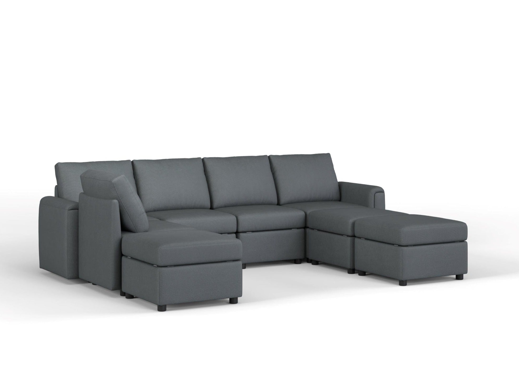 RUBIK I  6 Seats with 3 Ottomans