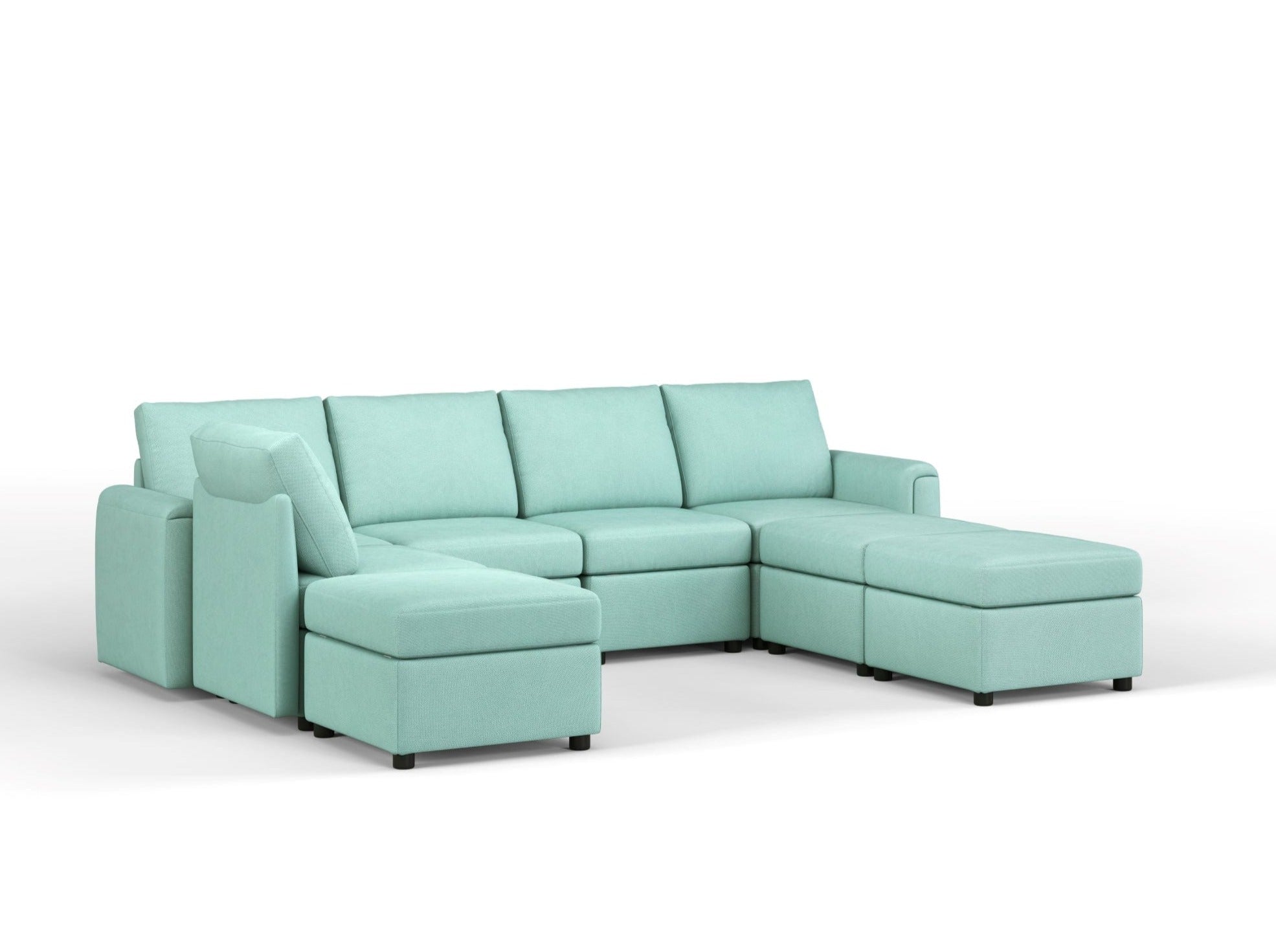RUBIK I  6 Seats with 3 Ottomans