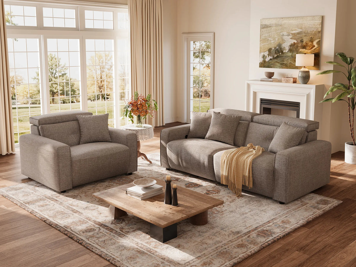 FLOAT 2+1-Seat Power Reclining Modular Couch