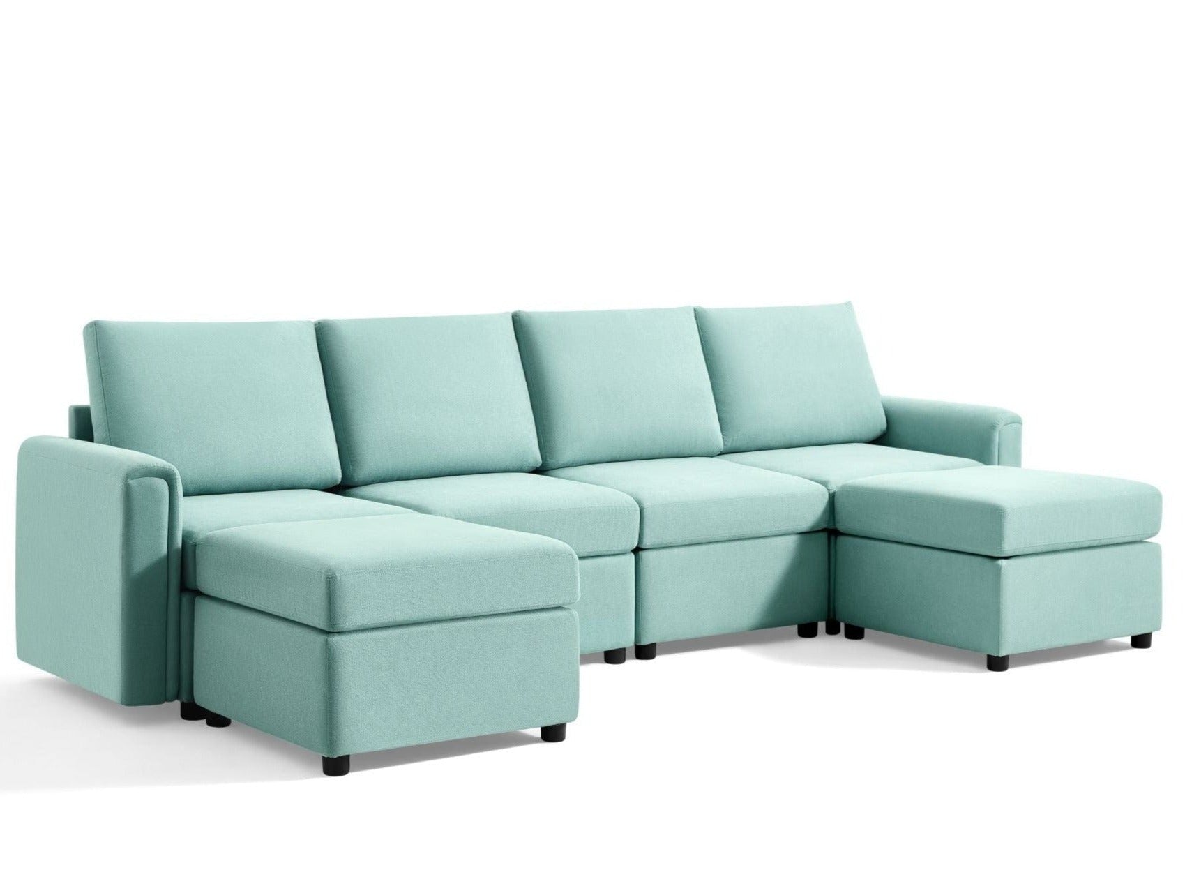 RUBIK I  4 Seats with 2 Ottomans