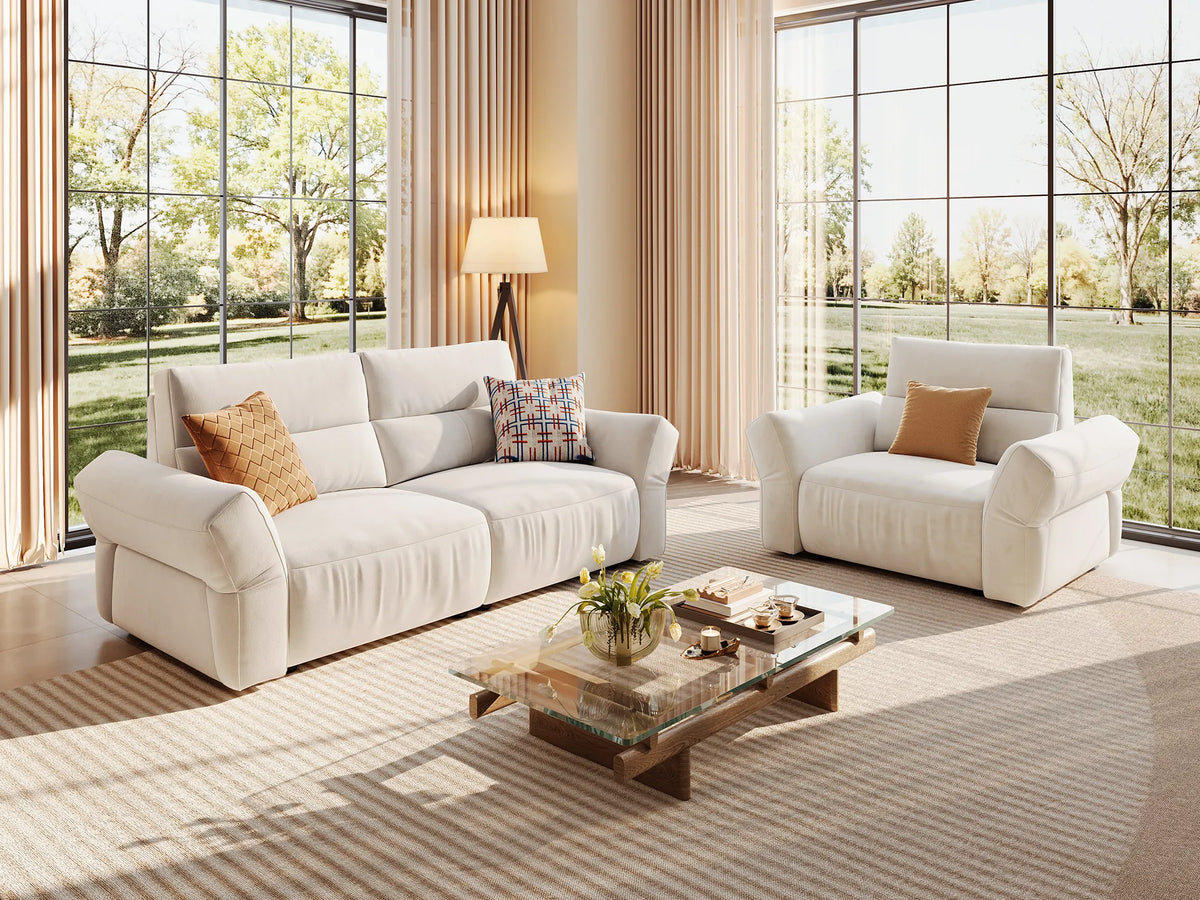 HAVEN 2+1-Seat Power Reclining Modular Couch