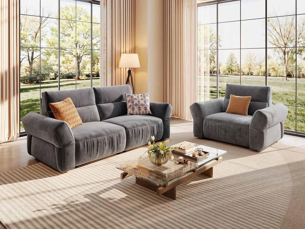 HAVEN 2+1-Seat Power Reclining Modular Couch