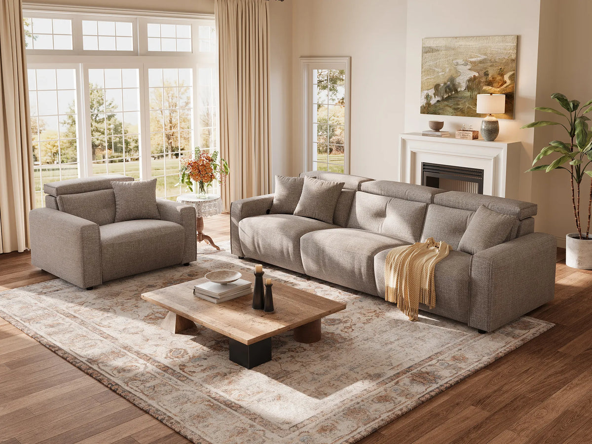 FLOAT 3+1-Seat Power Reclining Modular Couch