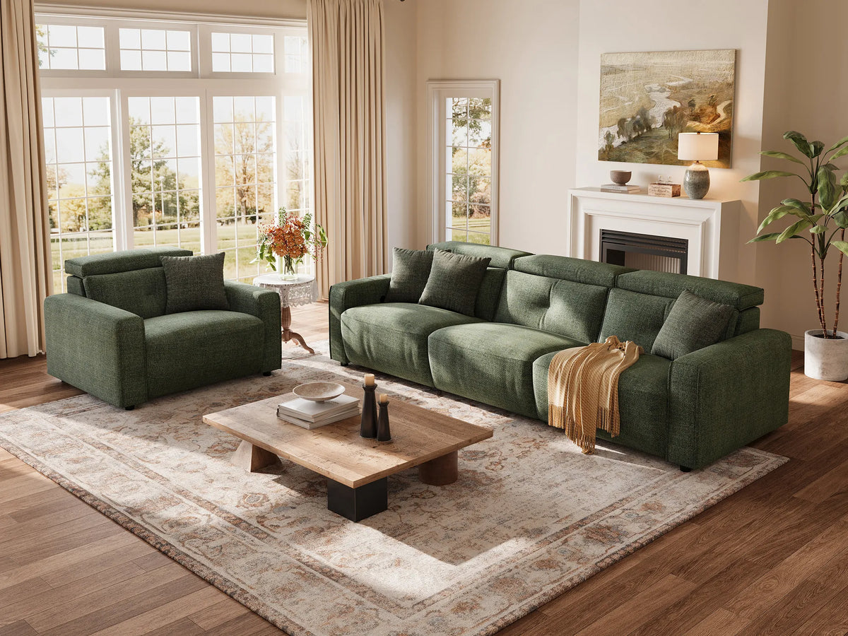 FLOAT 3+1-Seat Power Reclining Modular Couch