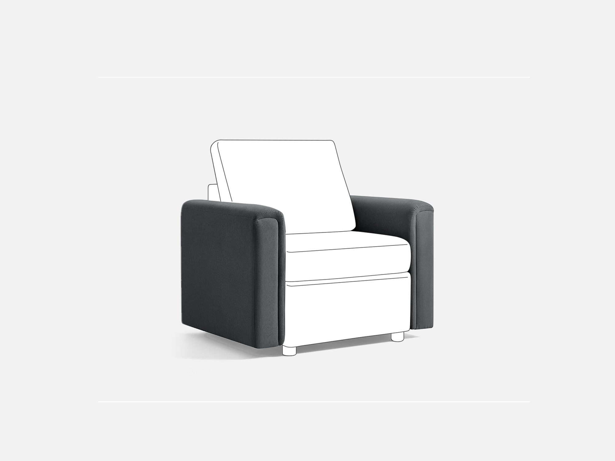 RUBIK I Armrest - LINSY HOME