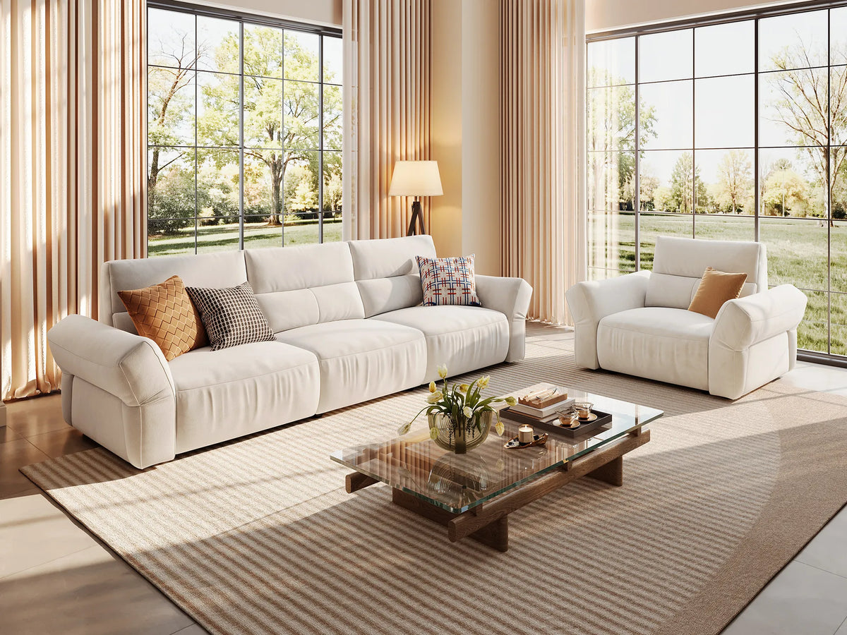 HAVEN 3+1-Seat Power Reclining Modular Couch