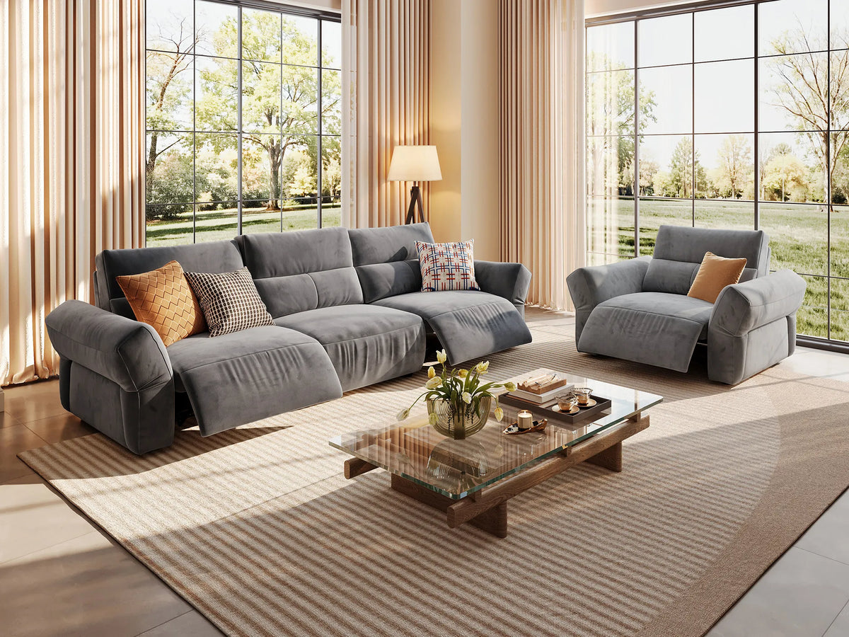 HAVEN 3+1-Seat Power Reclining Modular Couch