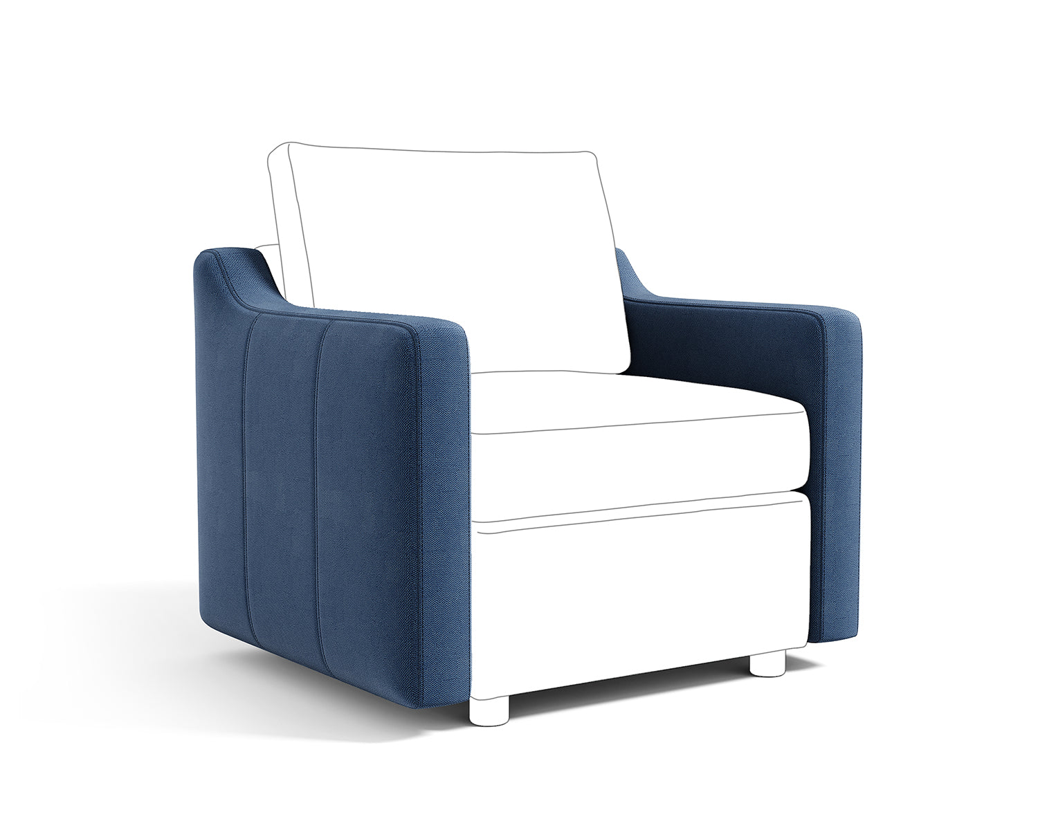RUBIK I Armrest - LINSY HOME
