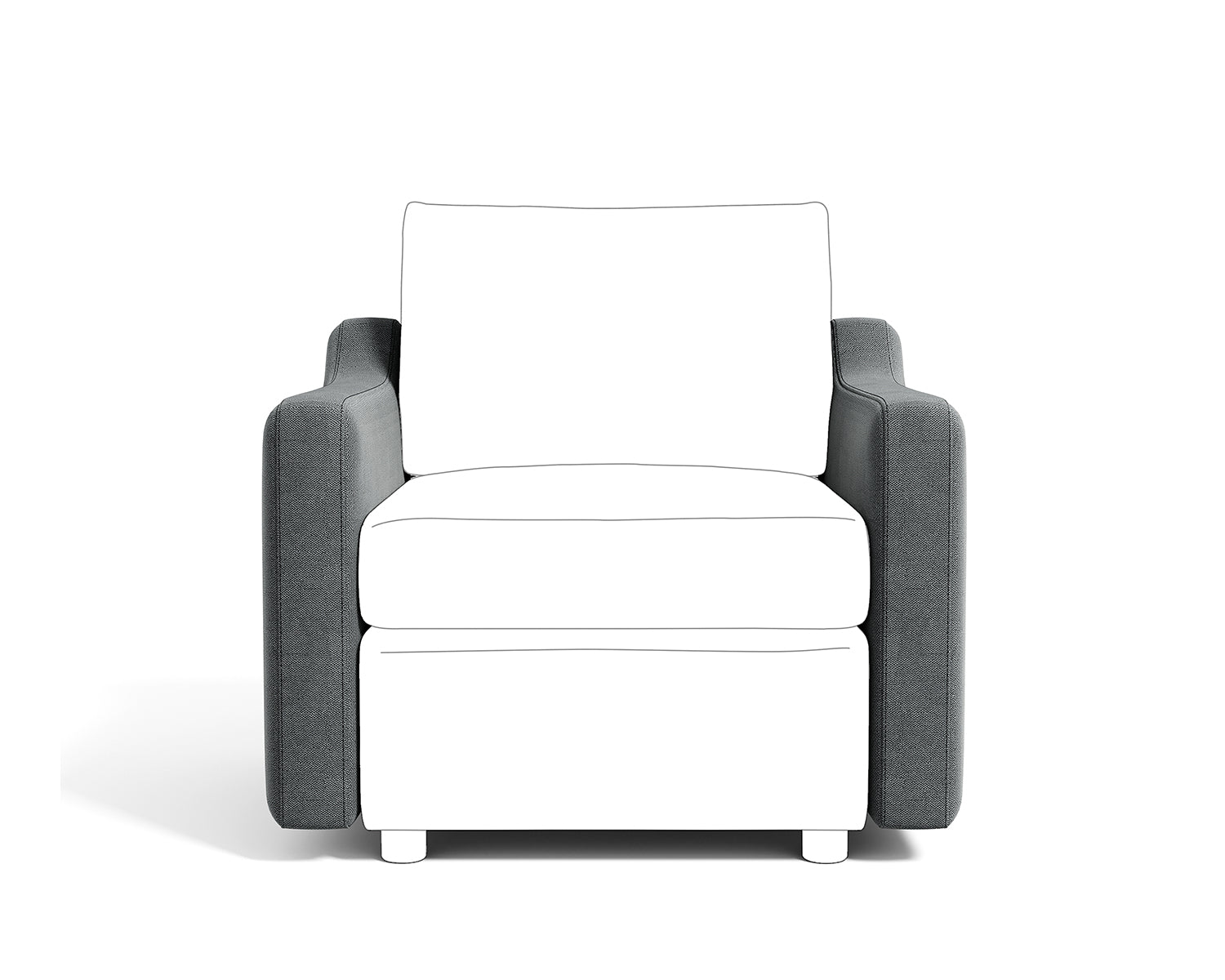 RUBIK I Armrest - LINSY HOME