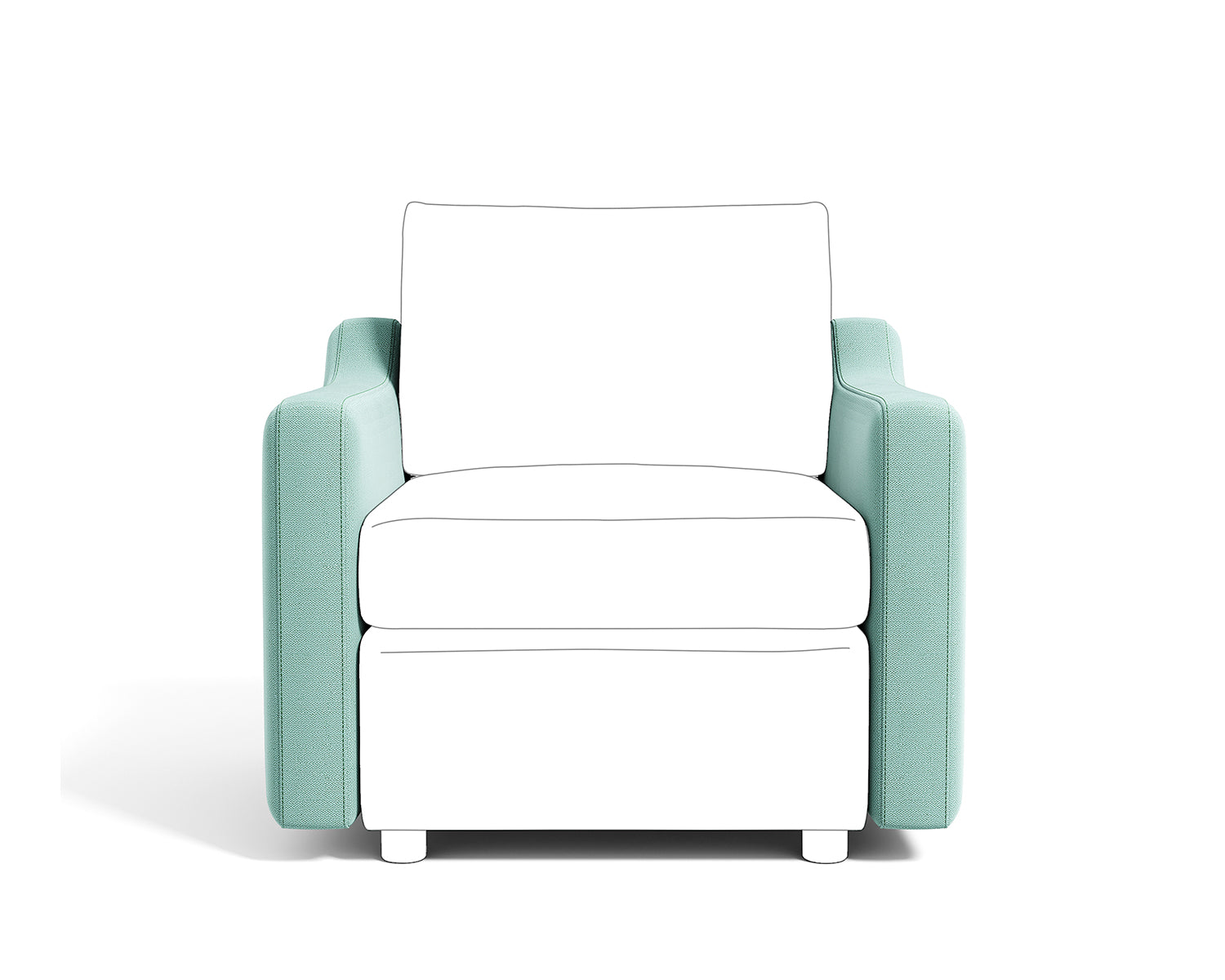RUBIK I Armrest - LINSY HOME