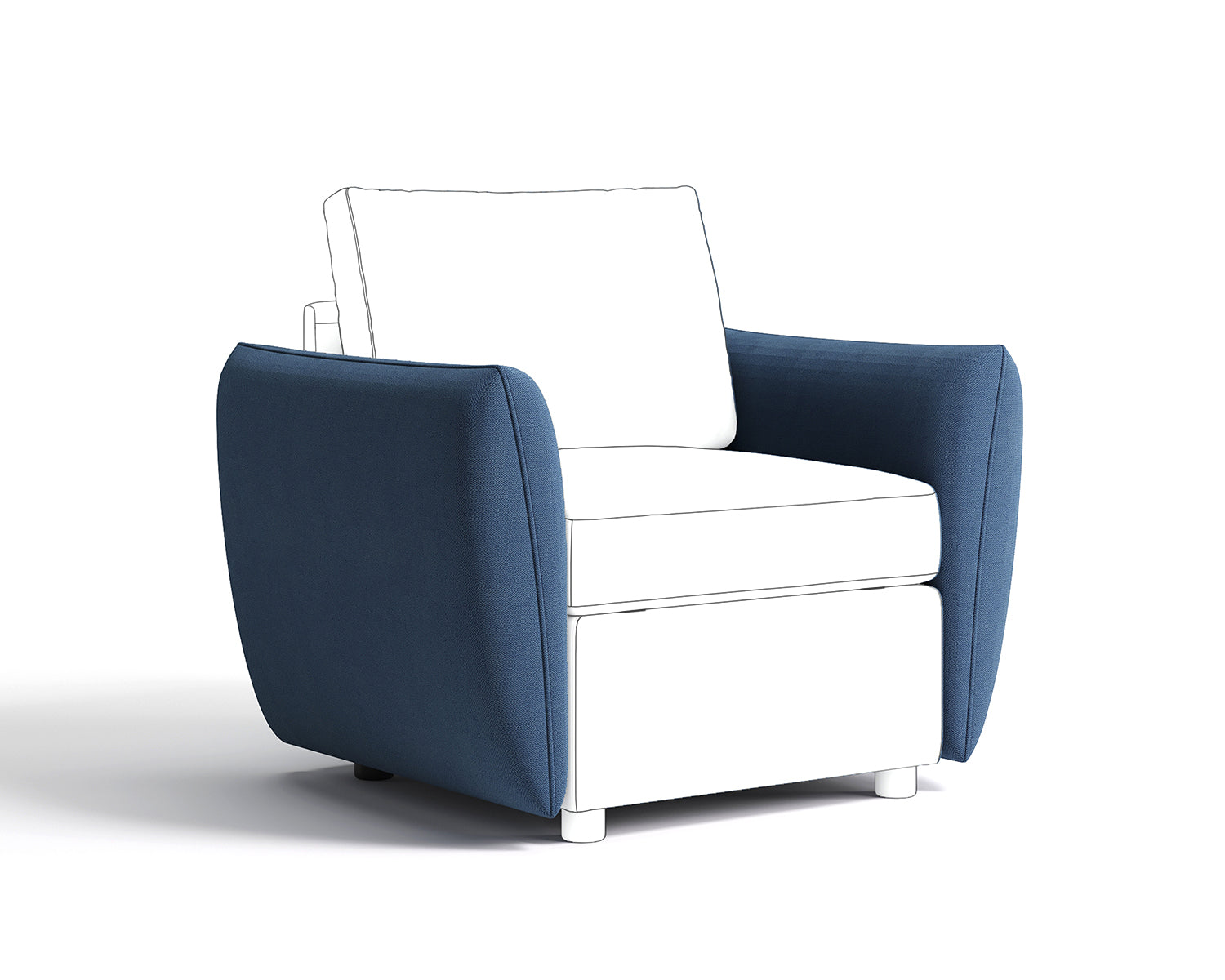 RUBIK I Armrest - LINSY HOME