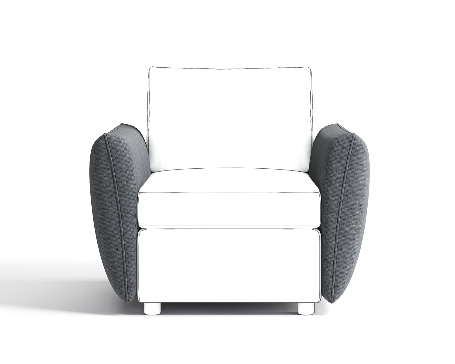 RUBIK I Armrest - LINSY HOME