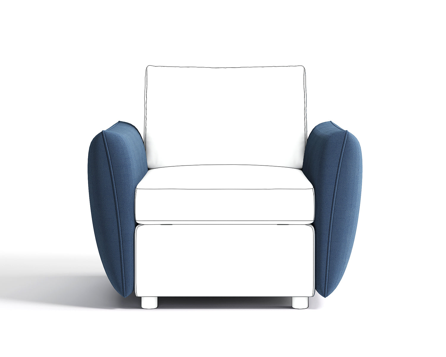 RUBIK I Armrest - LINSY HOME