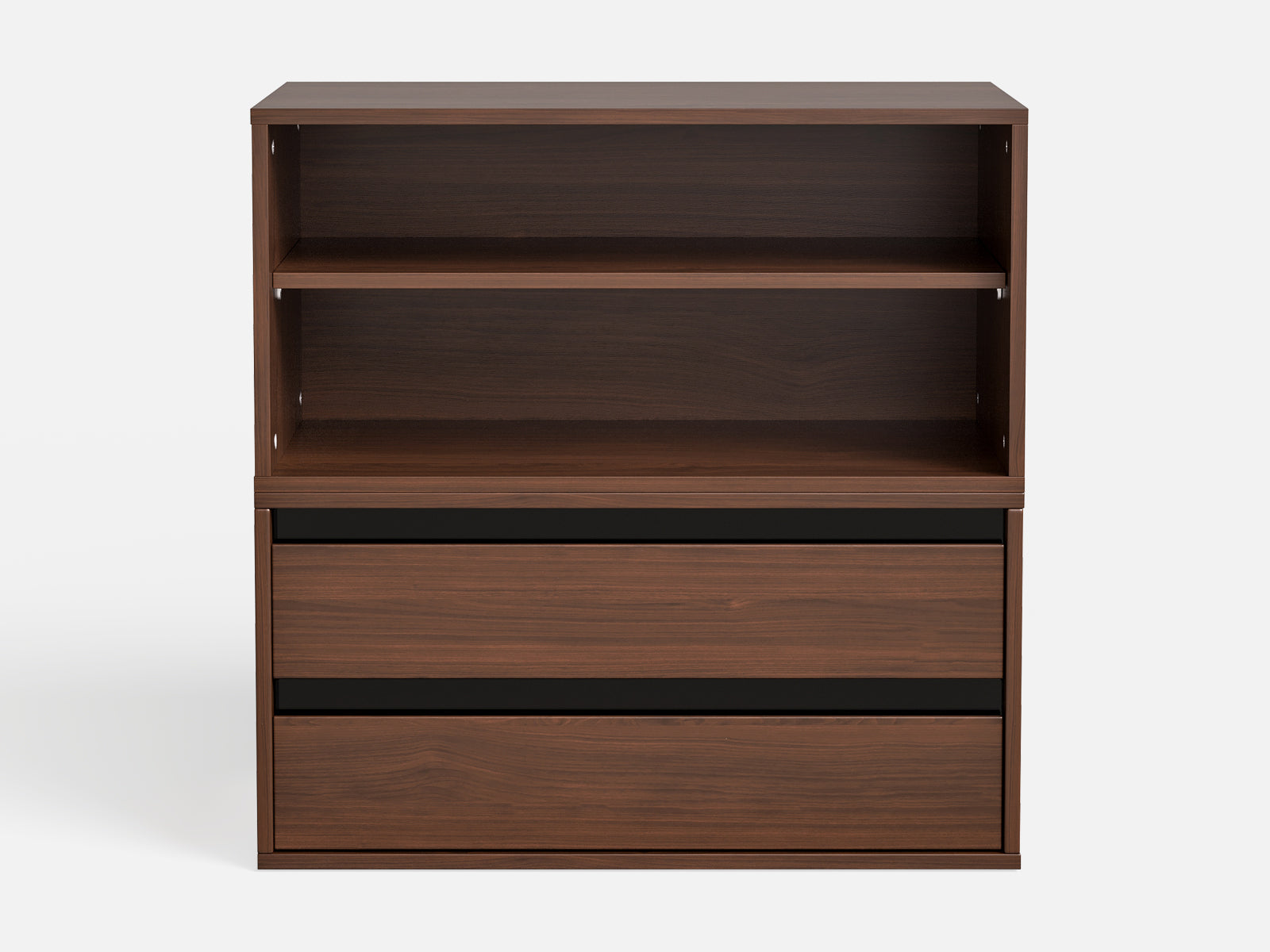 CABIK I 1 Open & 1 Double-Drawer Cabinet