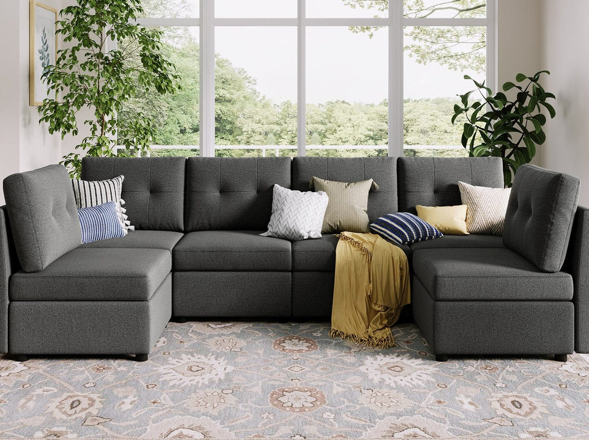 RUBIK III 6 Seats Sofa - LINSY HOME