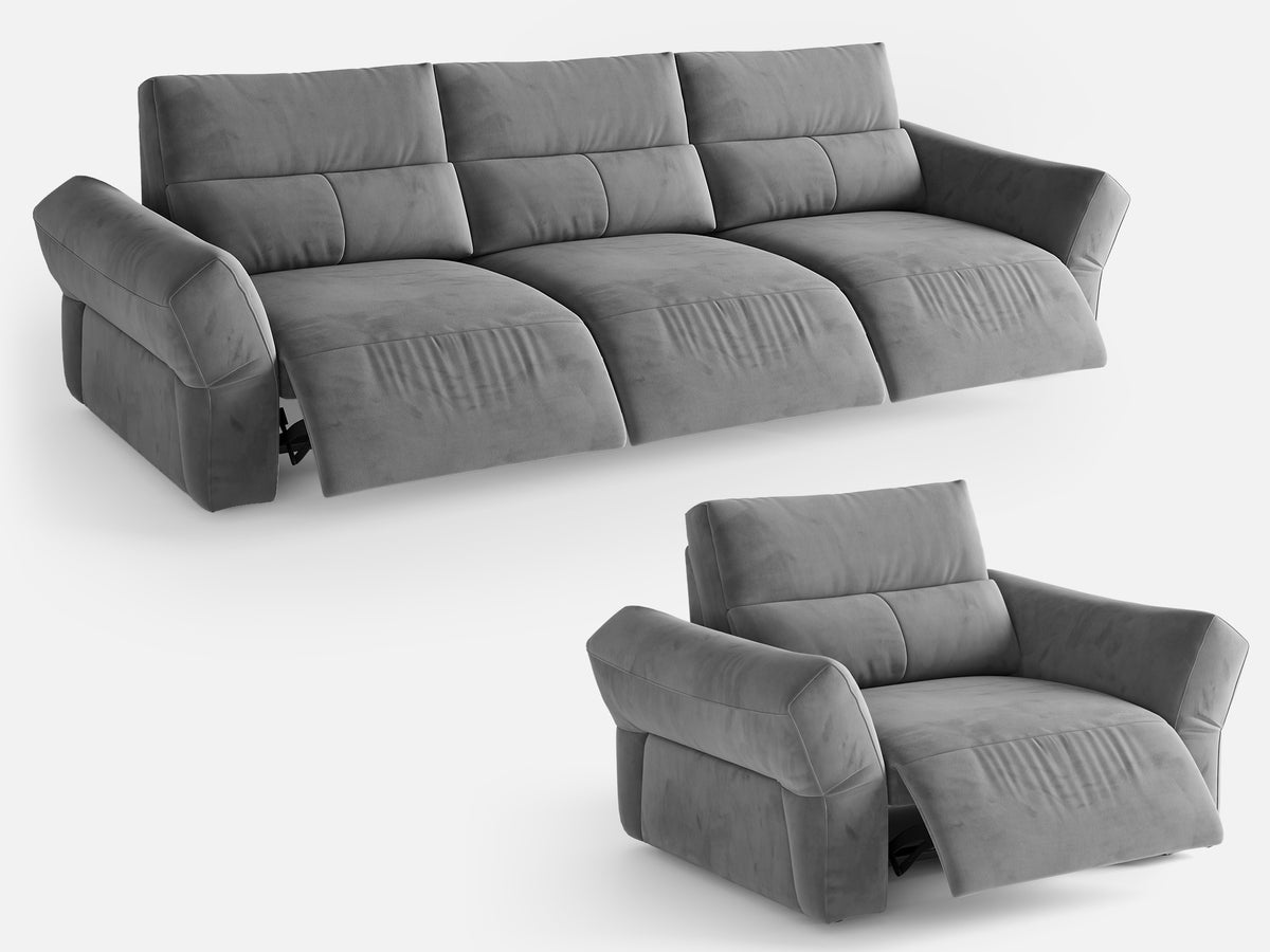 HAVEN 3+1-Seat Power Reclining Modular Couch
