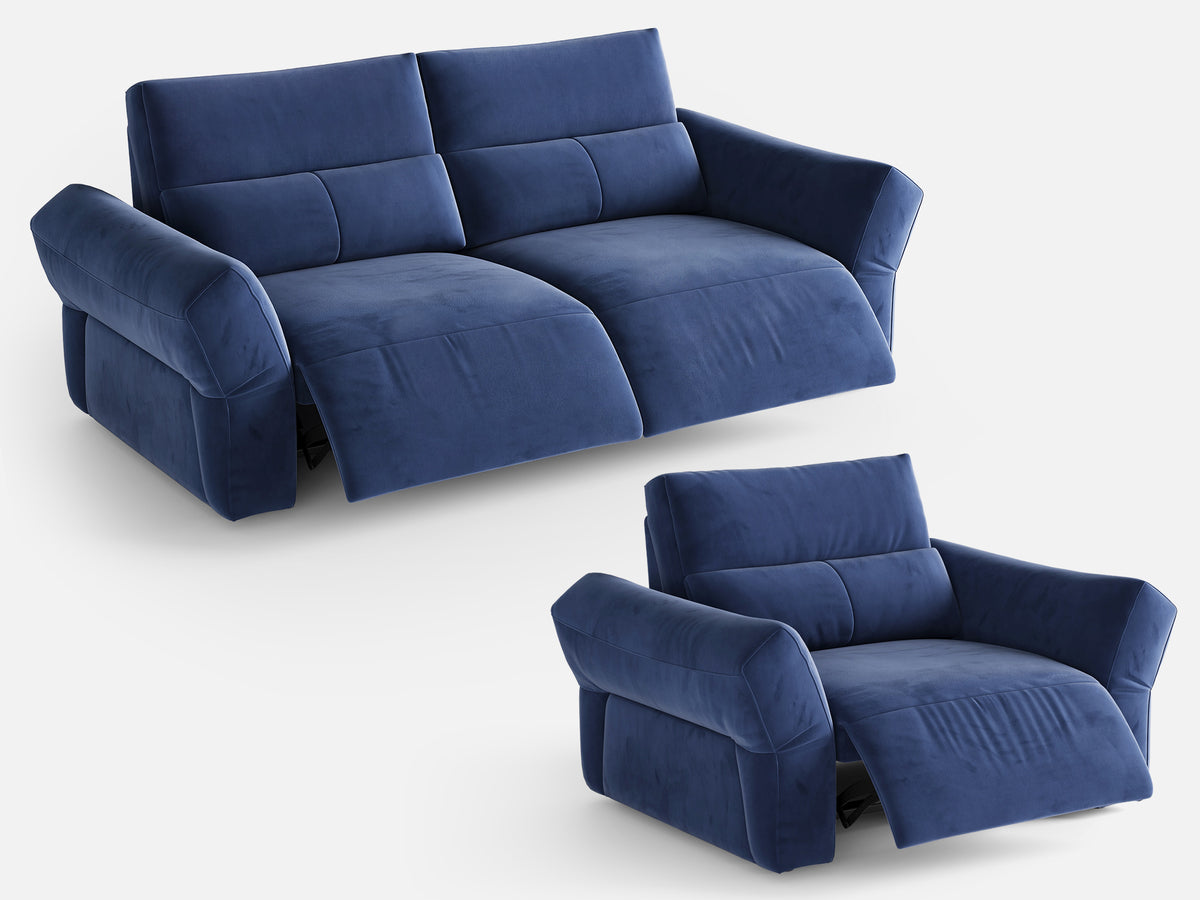 HAVEN 2+1-Seat Power Reclining Modular Couch