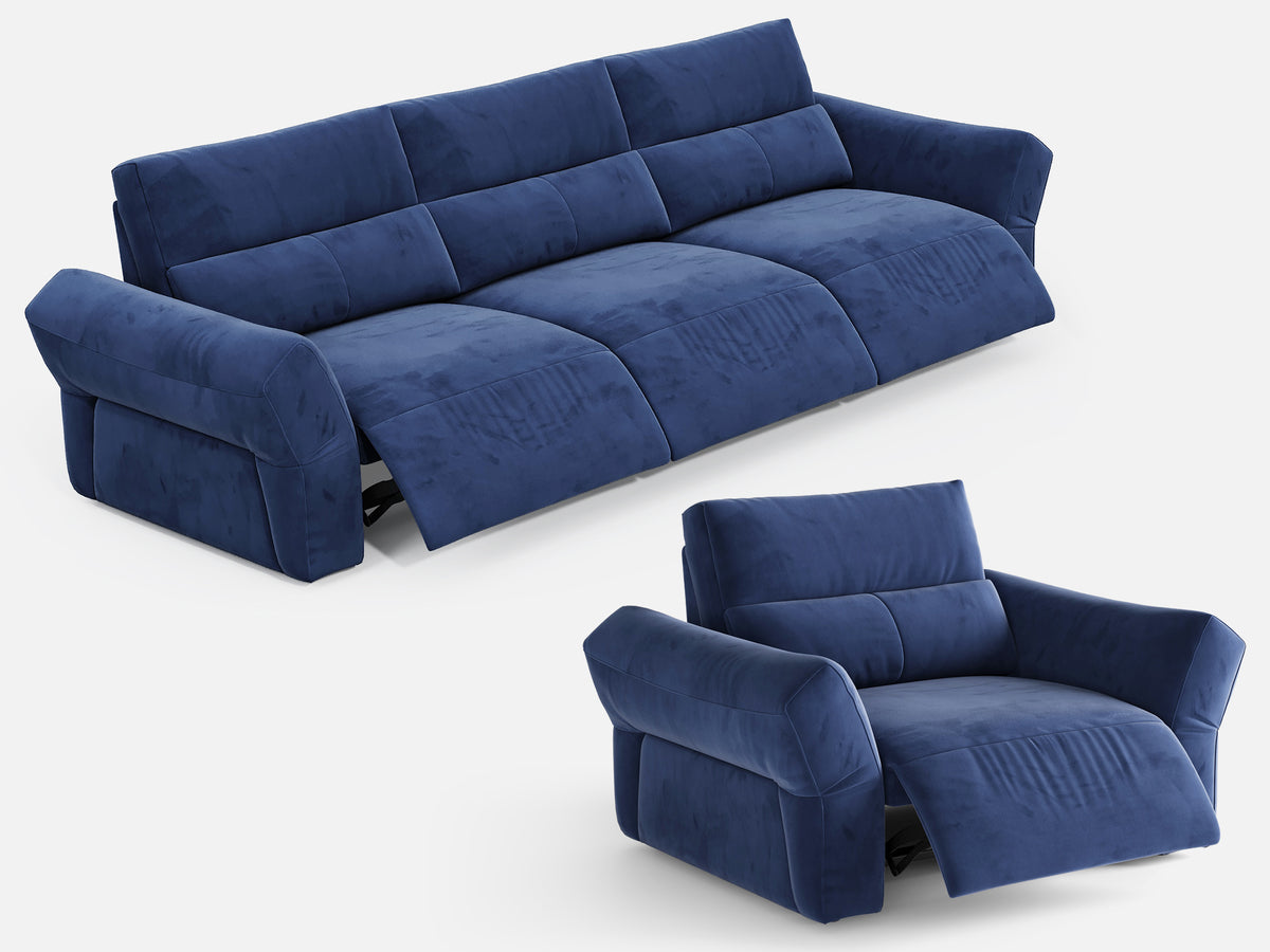 HAVEN 3+1-Seat Power Reclining Modular Couch