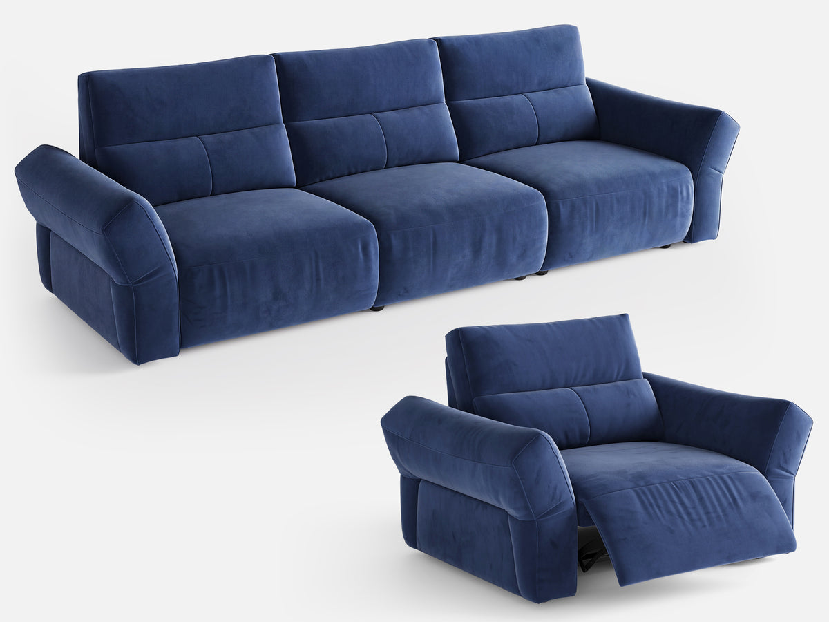 HAVEN 3+1-Seat Power Reclining Modular Couch