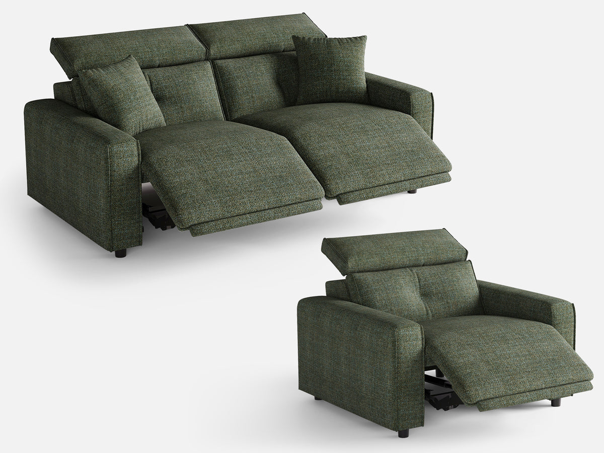 FLOAT 2+1-Seat Power Reclining Modular Couch