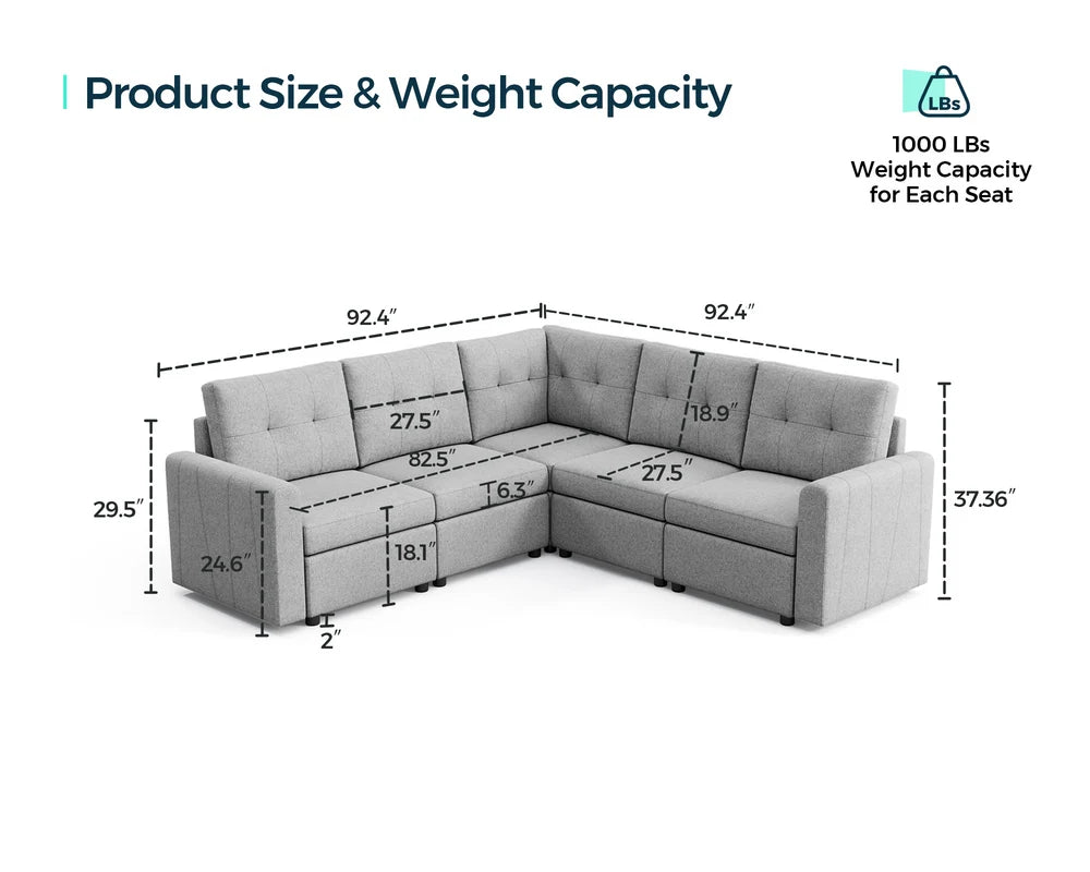 RUBIK III 4 Seats with Corner