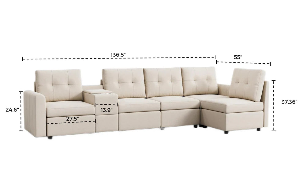 RUBIK III 5 Seats with Console