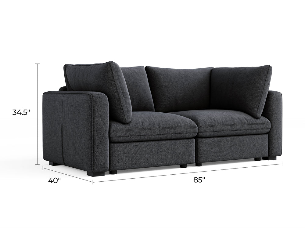 RUBIK V 2 Seats Couch