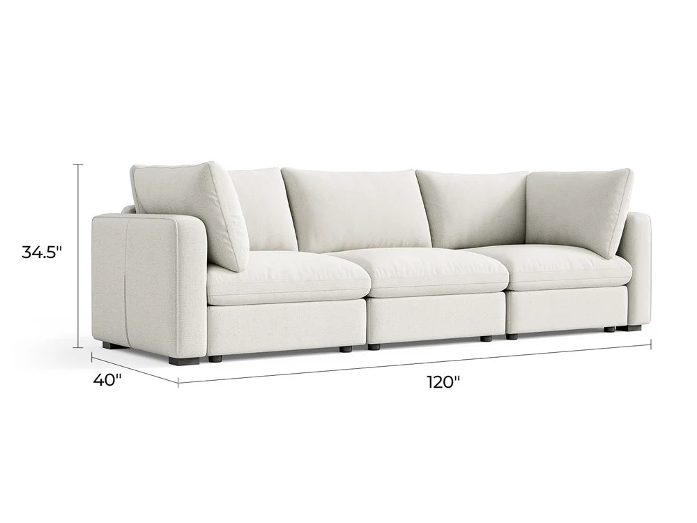 RUBIK V 3 Seats Couch