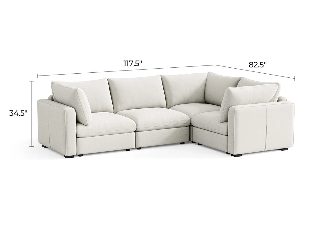 RUBIK V 3 Seats with Corner
