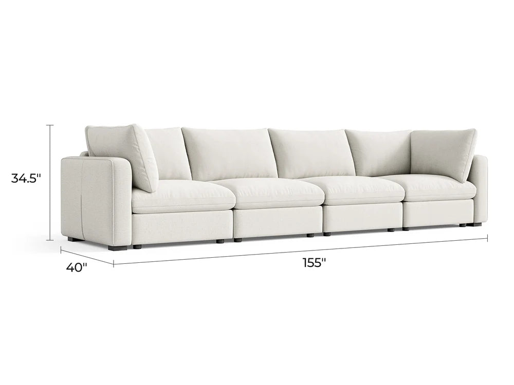 RUBIK V 4 Seats Couch