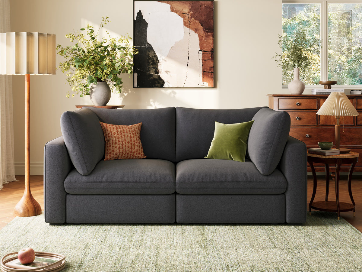 RUBIK V 2 Seats Couch - LINSY HOME