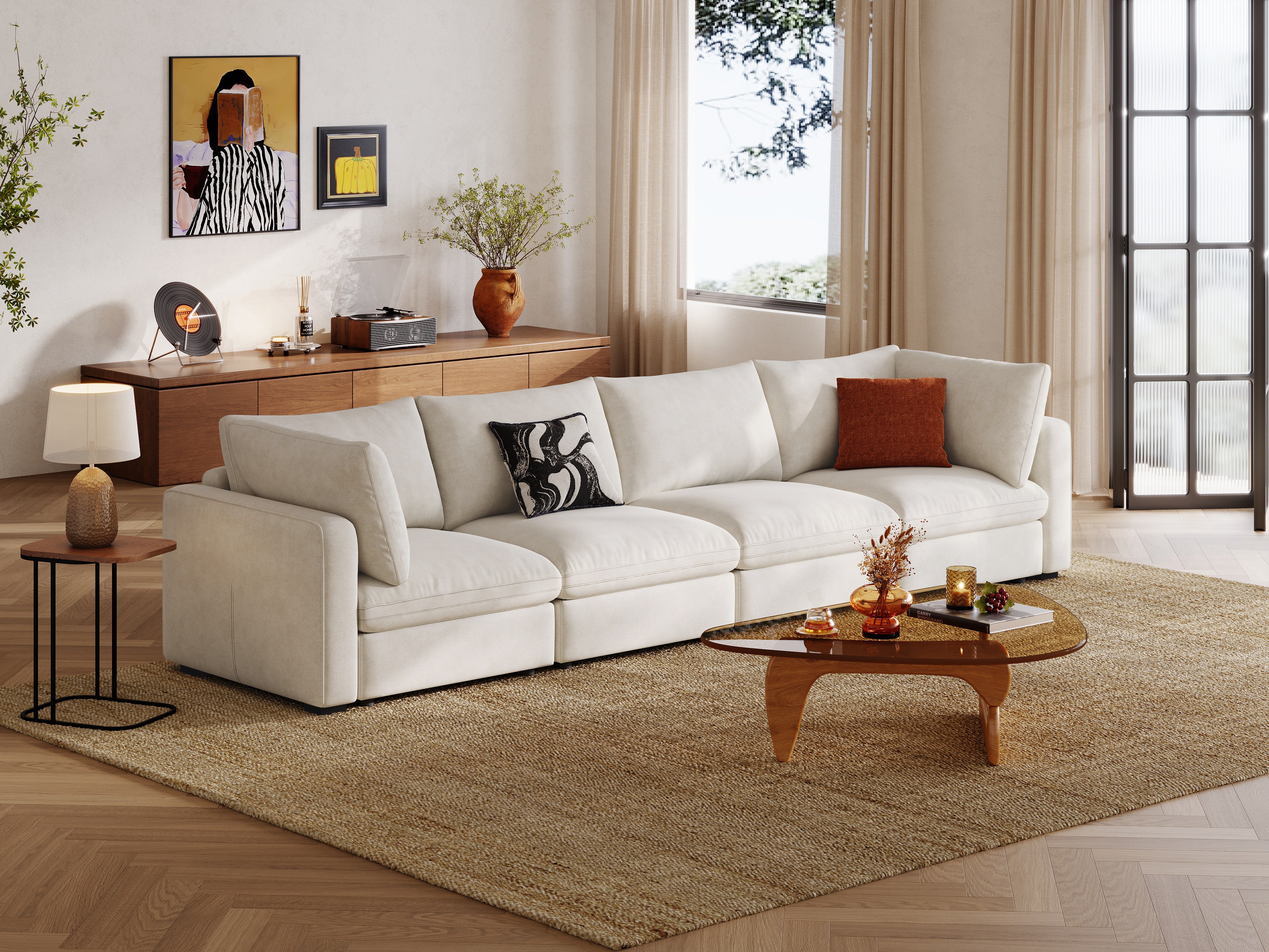 RUBIK V 4 Seats Couch