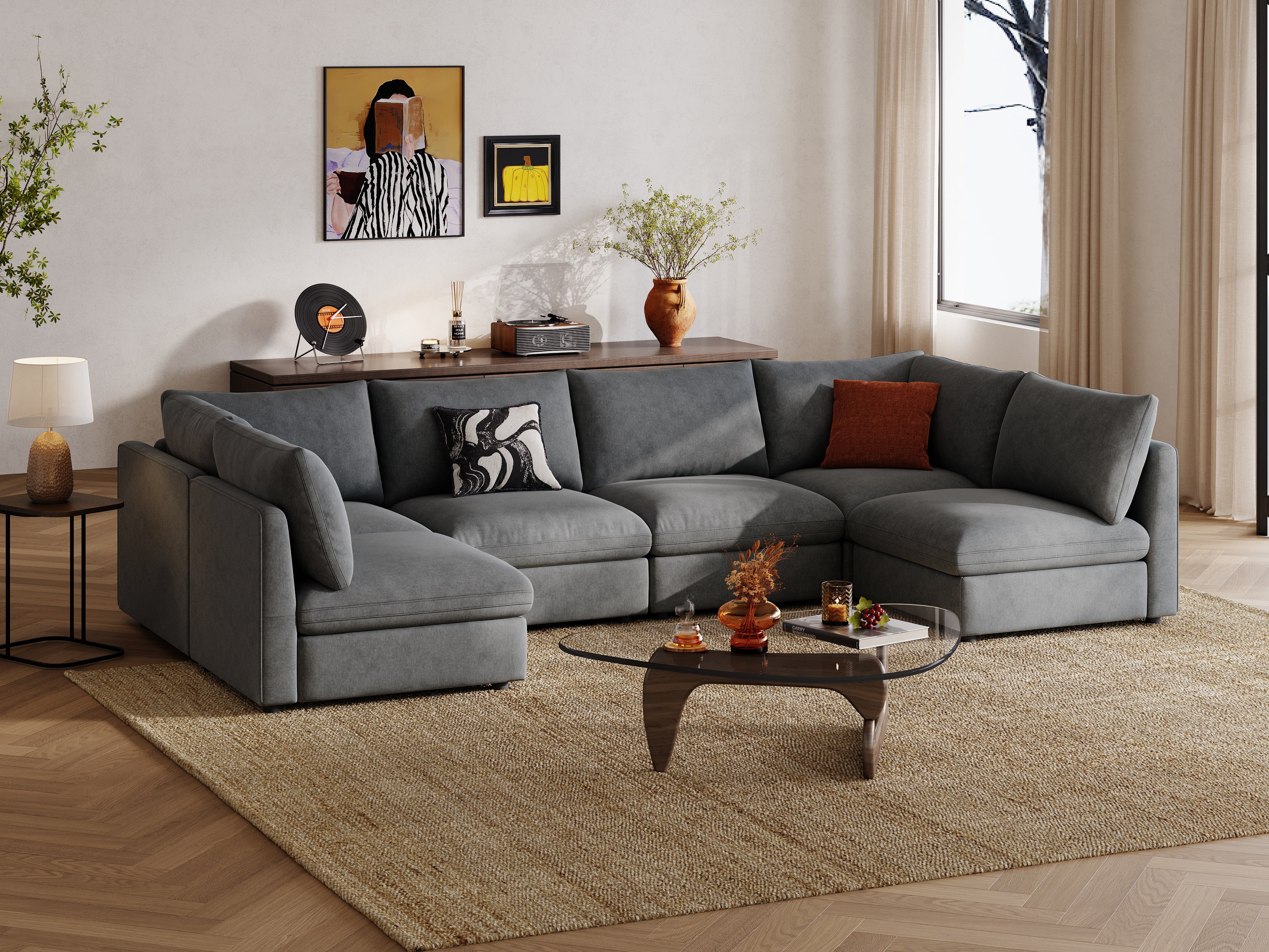 RUBIK V 4 Seats with 2 Corners