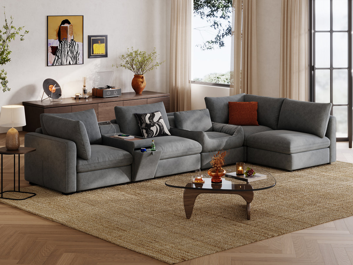 RUBIK V 5 Seats with Console & Pet Bed Module