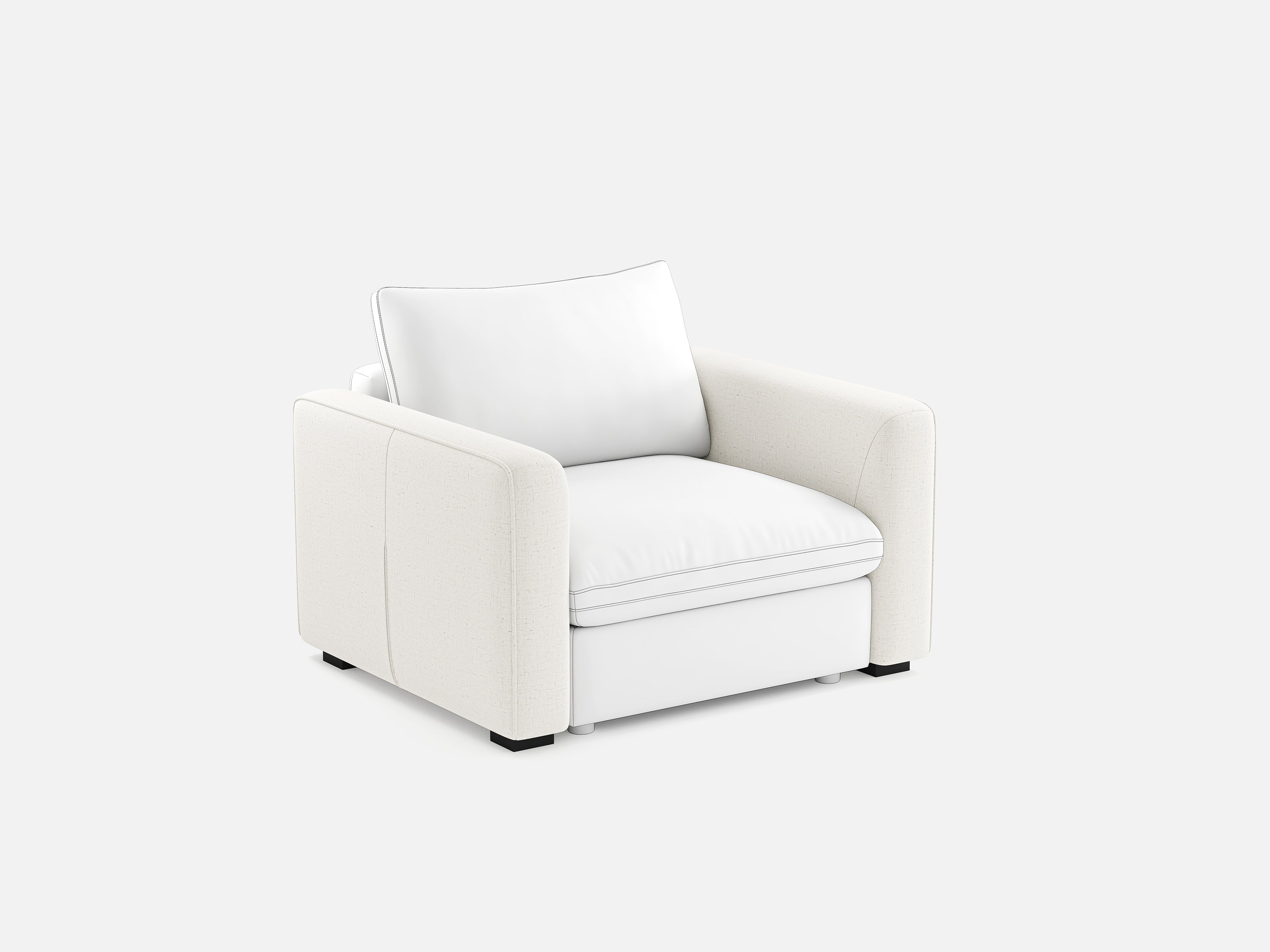 RUBIK V Armrest & Seat & Ottoman & Corner & Pet Bed Module - LINSY HOME