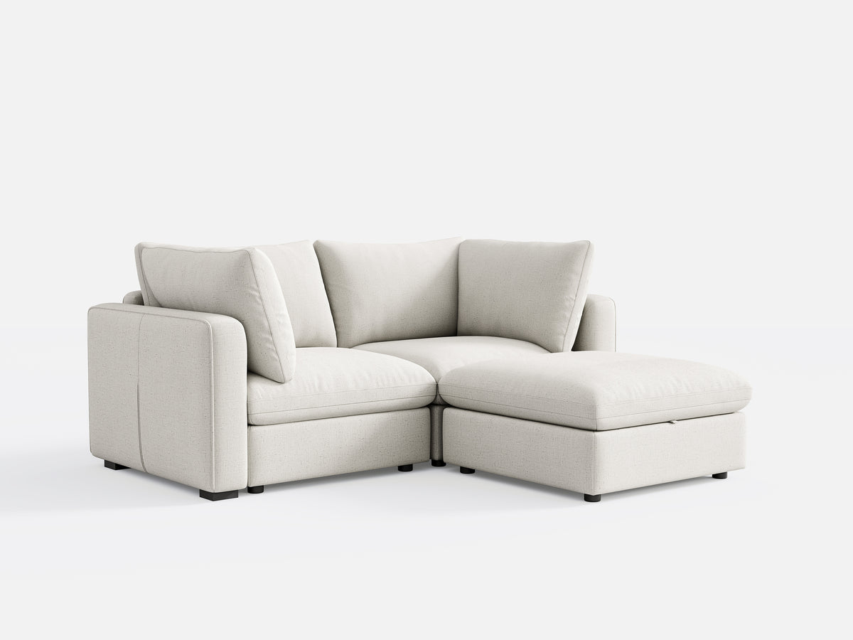 RUBIK V 2 Seats with Ottoman