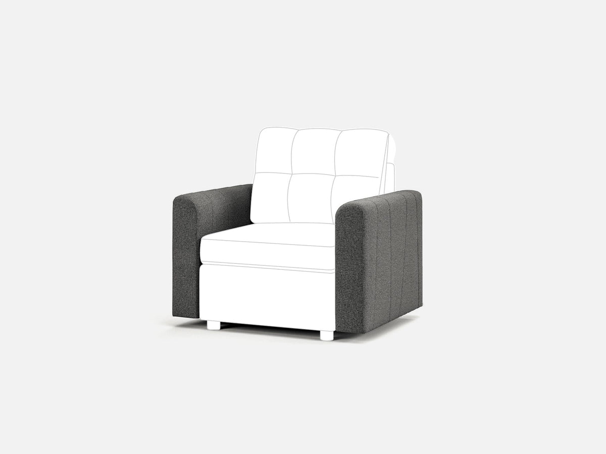 RUBIK III Wide Track Armrest Pair
