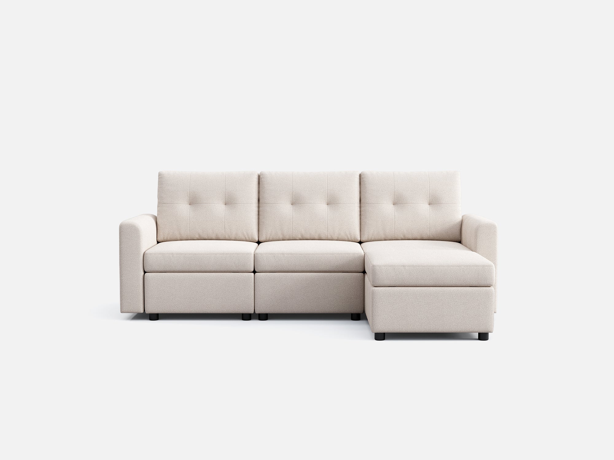 RUBIK III 3 Seats with Ottoman - LINSY HOME
