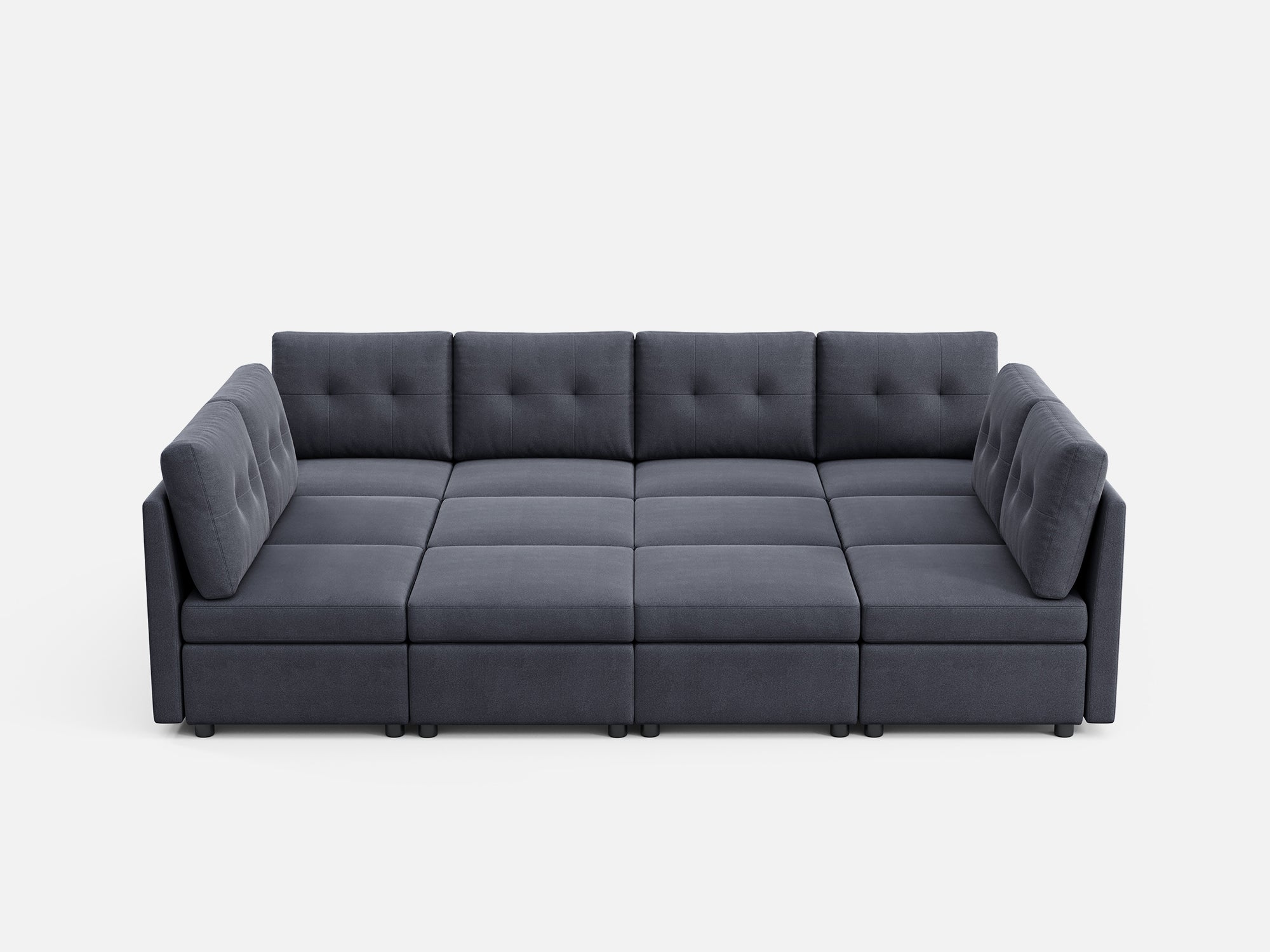 RUBIK III 8 Seats with 4 Ottomans and An Additional Set of Covers - LINSY HOME