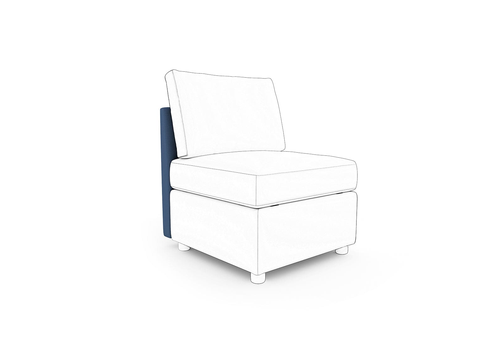 RUBIK I  Backrest & Headrest & Seat & Ottoman & Armrest