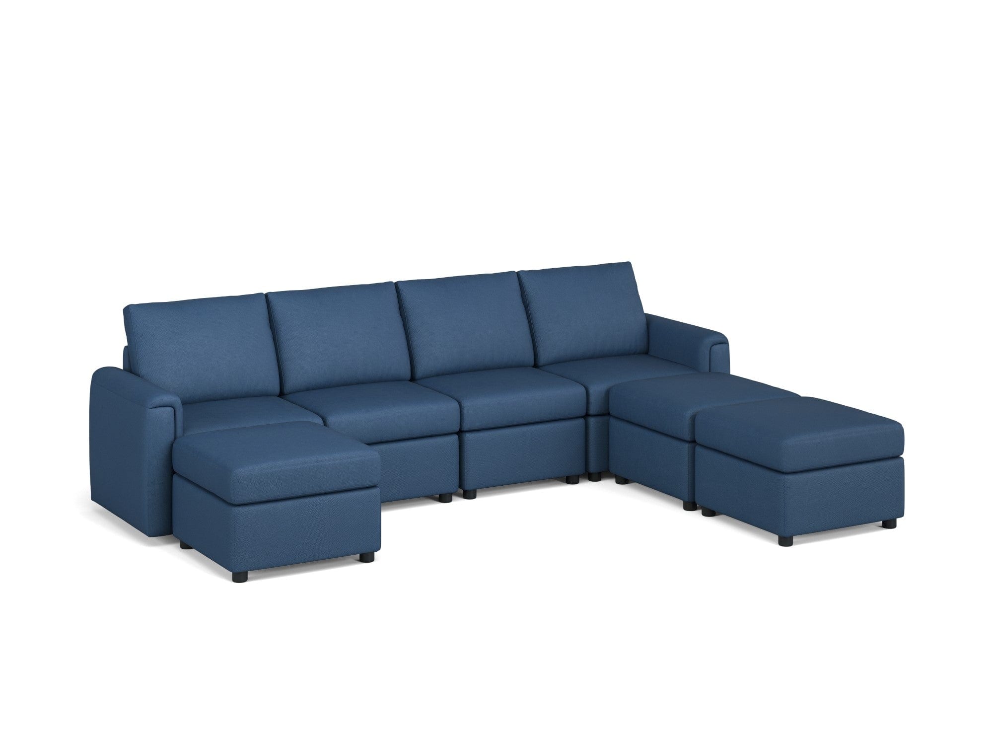RUBIK I  4 Seats with 3 Ottomans