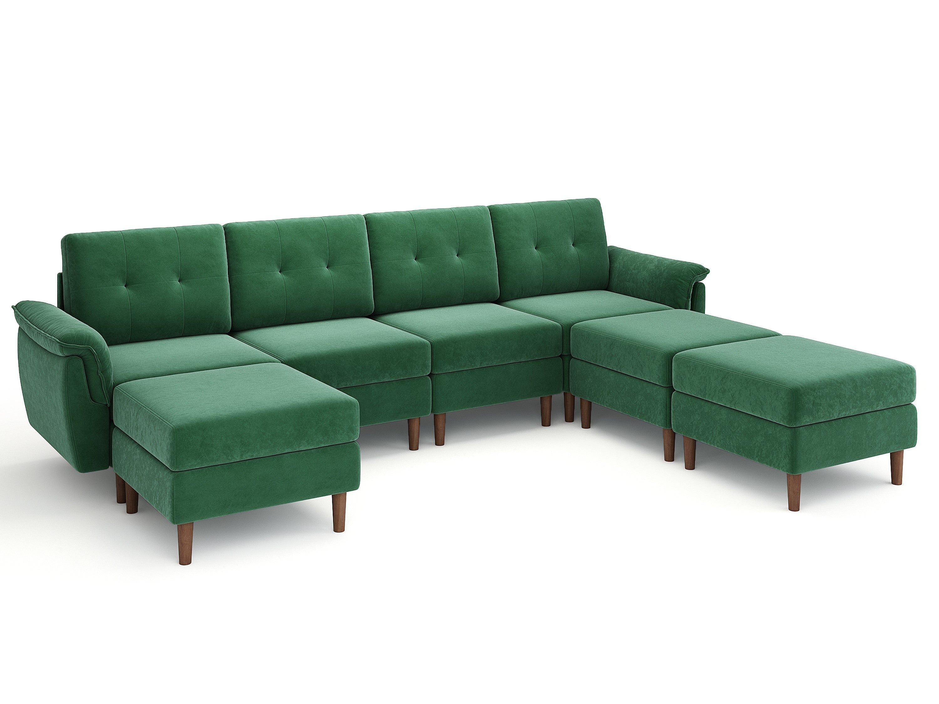 RUBIK II  4 Seat with 3 Ottomans