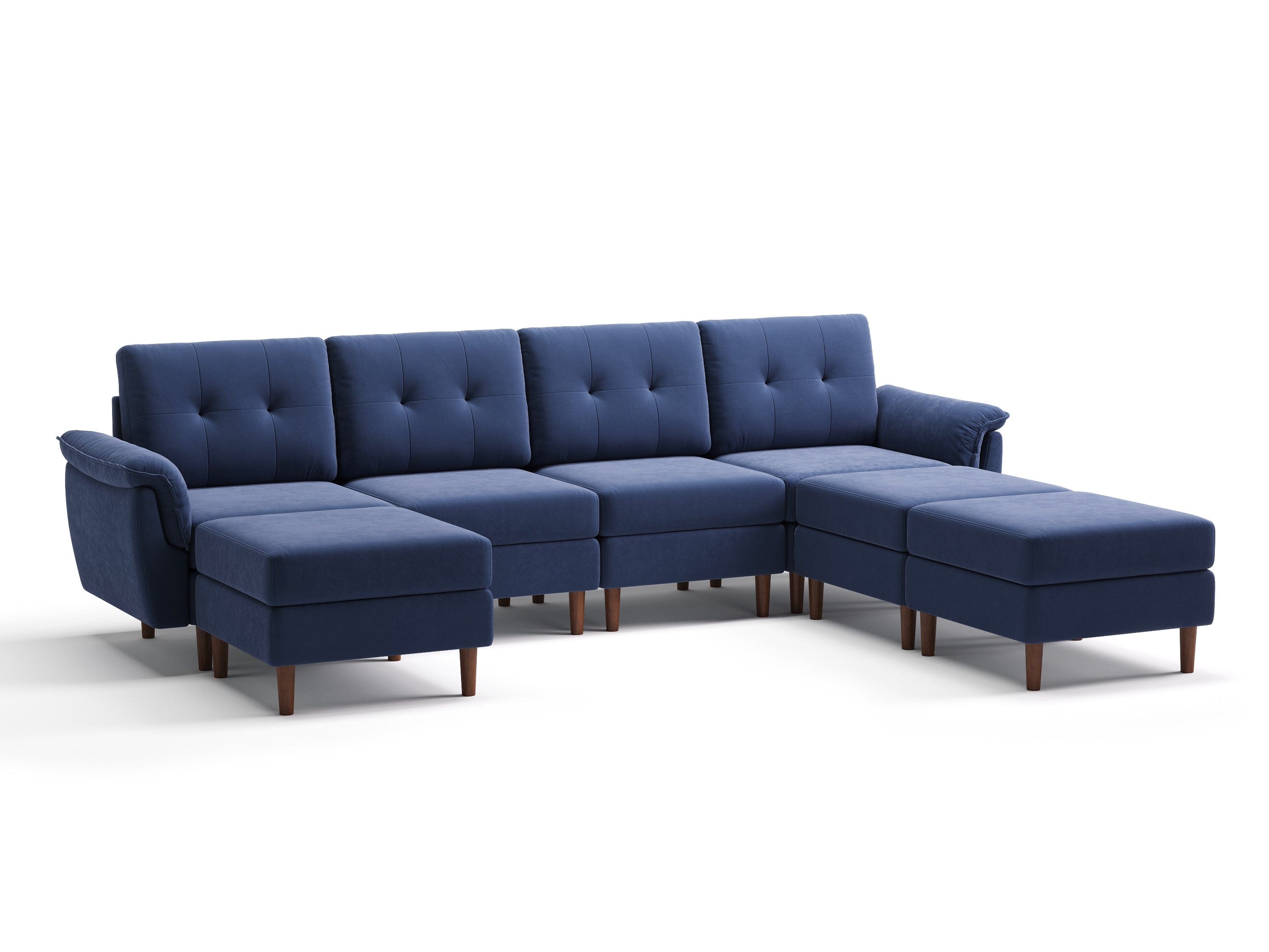 RUBIK II  4 Seat with 3 Ottomans