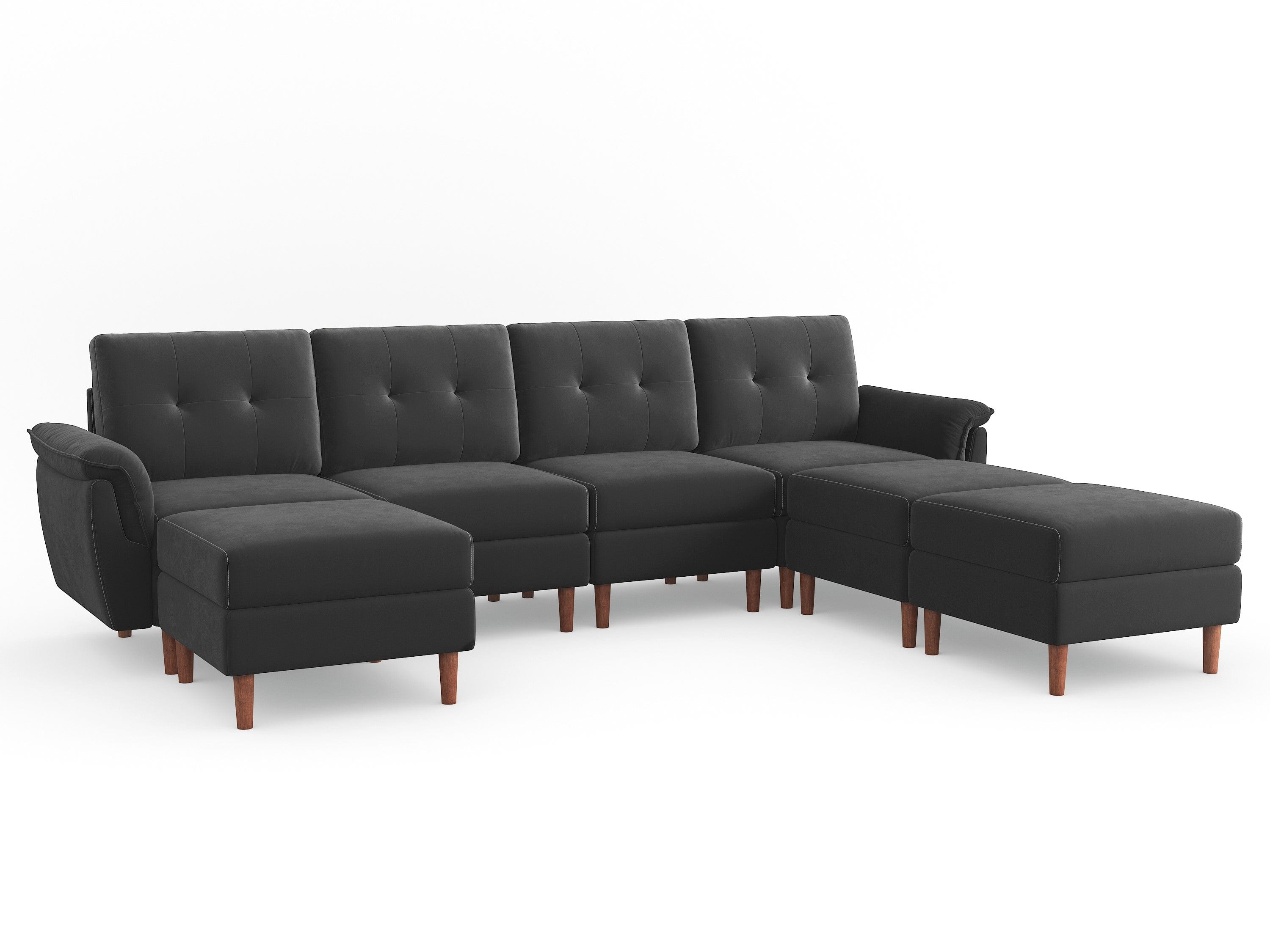 RUBIK II  4 Seat with 3 Ottomans