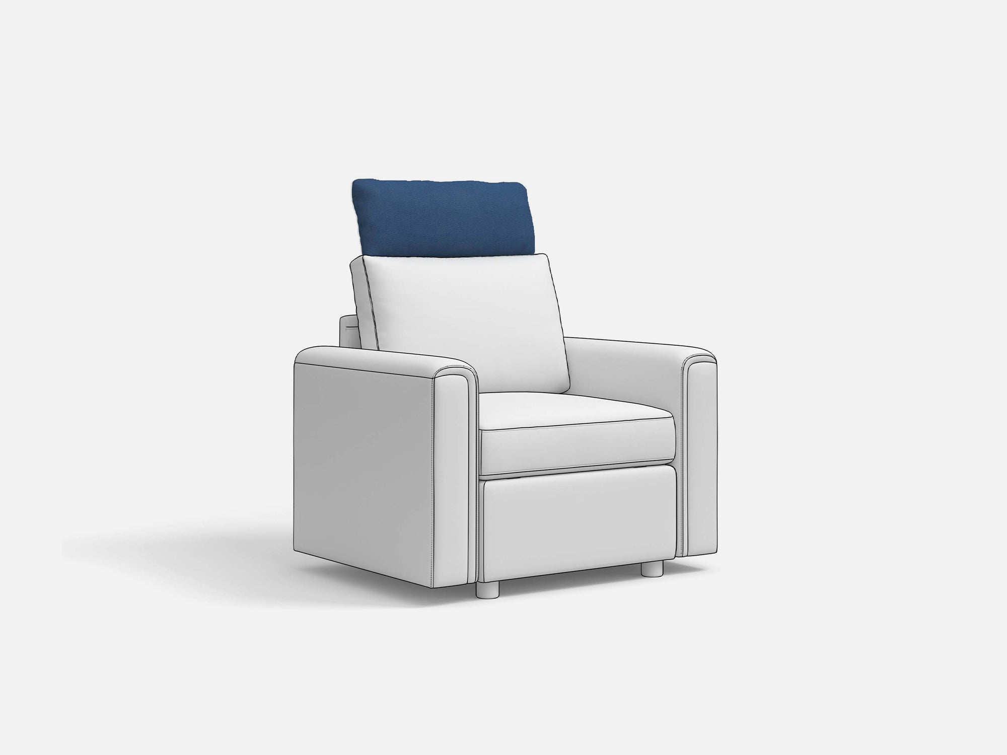 RUBIK I Backrest & Headrest & Seat & Ottoman & Armrest & Back Cushion
